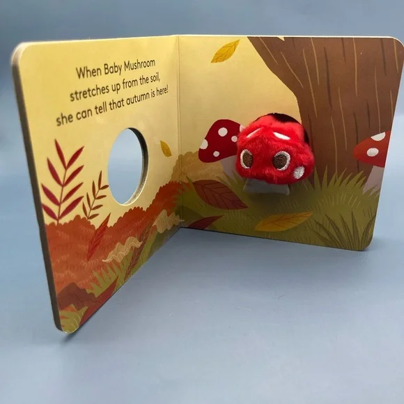 Baby Mushroom: Finger Puppet Book (Little Finger Puppet), NWOT - Picture 7 of 9